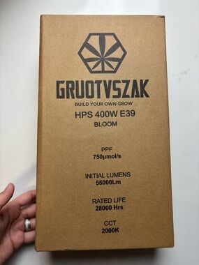 Gruotvszak HPS 400W E39 bloom